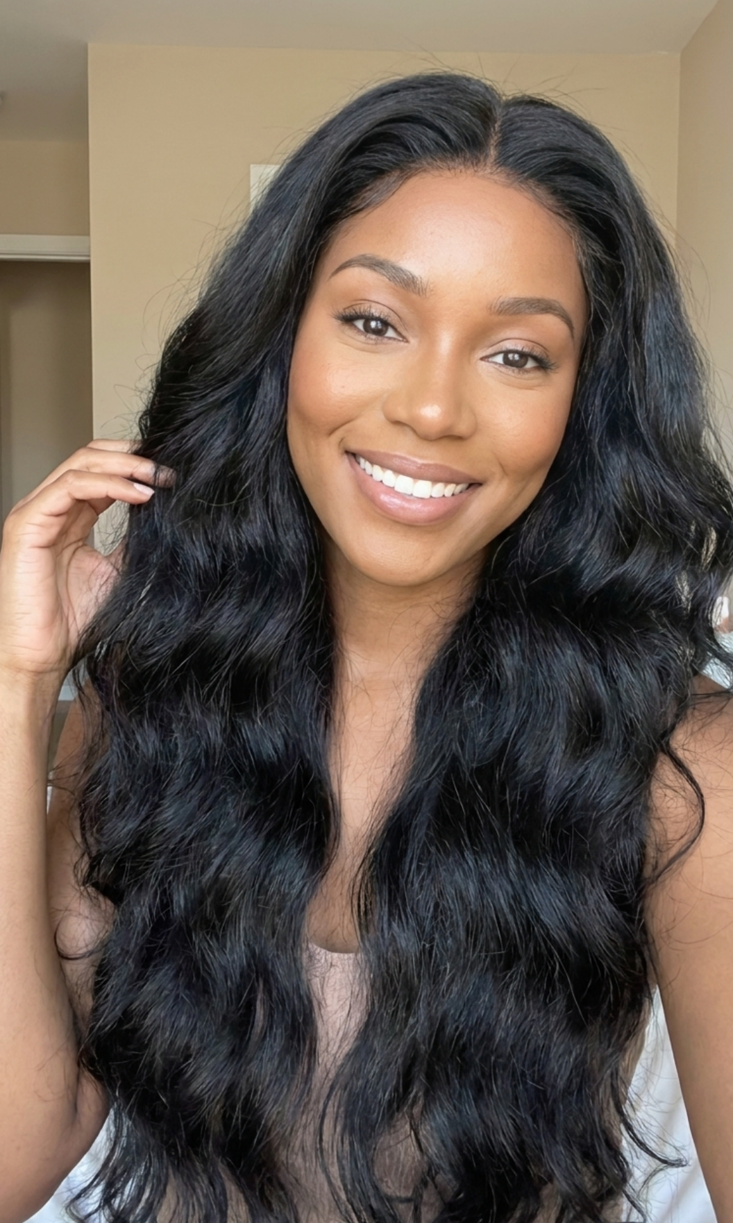 Peruca Frontal Lace Cabelo Humano 70cm