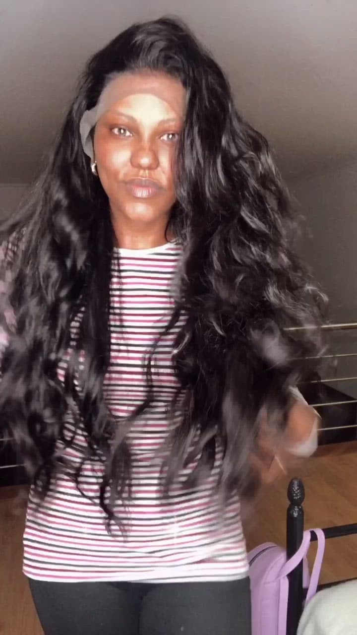 Peluca Front Lace Cabello Natural 70cm