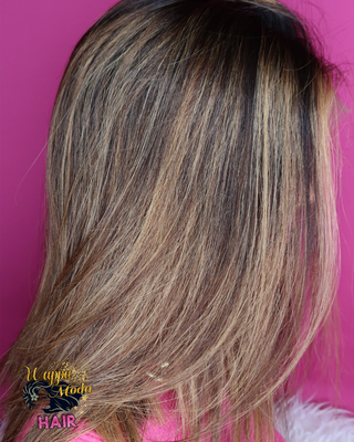 Peluca Corta Mechas Wappa